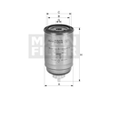 MANN  Kraftstoffwechselfilter WK7162X