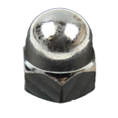 Hutmutter verzinkt M10 