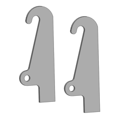 Kit adaptación bruto para soldar FAUCHEUX GRIS