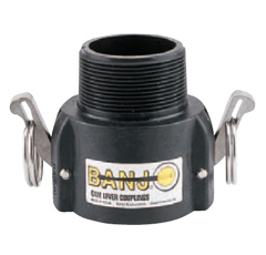 Raccord rapide à cames coupleur fileté mâle - BANJO adaptable