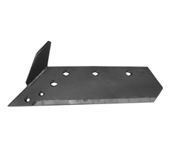 Soc carbure Gauche à pointe boulonnée 14" avec aileron pour charrue KUHN HUARD 580885 adaptable