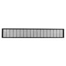 Grille de ventilation pour tracteur CASE IH 83943905 adaptable