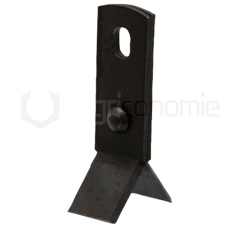 Schlegelmesser 100 x 30 mm für Mulcher ZANON - Nachbau