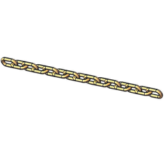 Élément de chaine de 11 maillons pour désileuse LUCAS adaptable