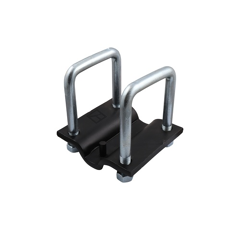 Bride étrier complet 160 x 12 x 170 mm adaptable BlackSteel©