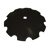 Disque crénelé ∅610x6 pour cover crop 41 x 41 adaptable