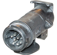 Adaptateur 13 plots mâle - 7 plots femelle