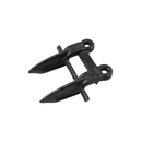 Doigt double pour barre de coupe CLAAS 0006262790 adaptable - BlackSteel©