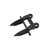 Doigt double pour barre de coupe CLAAS 0006262790 adaptable - BlackSteel©