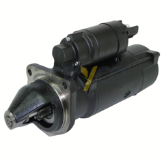 Démarreur avec réducteur 12 v - 3 kw - 9 z pour téléscopique MERLO D00063 adaptable