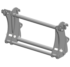 Interface d'accroche pour chargeur frontaux QUICKE N°3/MAILLEUX adaptable