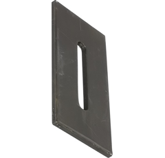 Rascador metálico 145 x 70 mm para rodillo packer NIEMEYER 034218 adaptable