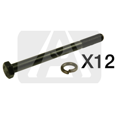 Kit boulons M8 x 1,25 x 95 adaptable