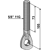 Augenschraube 5/8'' 11G