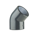 Raccord coudé femelle/femelle 45° PVC 16 bars adaptable