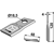 Couteau gauche pour faucheuse LELY 434988 adaptable - Blacksteel©