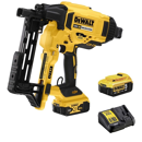 AGRAFEUSE POUR CLÔTURE 2 BAT. 18 V - 5 Ah + CHARGEUR - DEWALT
