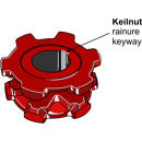 Taschenrad Ø190 Strautmann Nachbau 696763