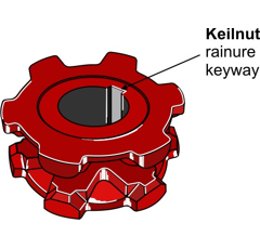 Taschenrad Ø190 Strautmann Nachbau 696763