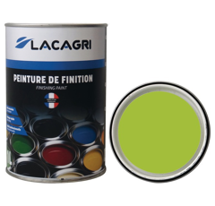 Peinture de finition Vert MERLO pot 1L| LACAGRI