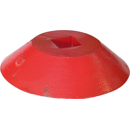 Endscheibe - Außen für Vierkantwellen Ø 175 mm 30 x 30 mm Nachbau