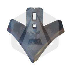 Soc cœur patte d'oie bore 250 x 8 mm adaptable