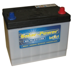 Batterie 12 V 75 AH SP75GUG Intact