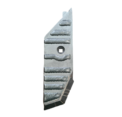 Pointe Gauche carbure 2 faces et rechargement pour charrue LEMKEN 3364157 adaptable