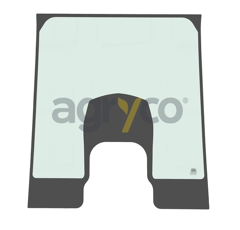 Pare-brisebombe - teinte pour téléscopique MANITOU 53026692 adaptable