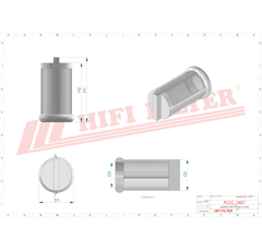 Filtre à urée adaptable HIFI FILTER SD40876