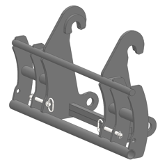 Interface pour télescopique CATERPILLAR/EURO adaptable
