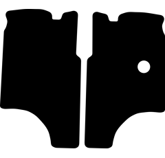 Passform Fußmatte passend für Deutz Fahr 3060 Kabine C73