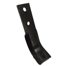 Couteau-Y pour broyeur 185x40mm BRUNI adaptable - Blacksteel©