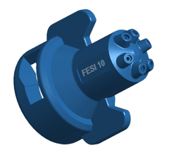 Flüssigdüngerdüse ALBUZ FESI ISO 10 blau