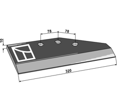 Aileron droite 51542 adaptable - BlackSteel©