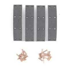 Jeu de garnitures de frein pour tracteur DAVID BROWN K964570 adaptable