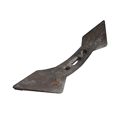 Soc double cœur brut 440 x 135 mm pour cultivateur adaptable