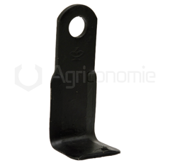 Couteau pour broyeur 198x60mm BERTI adaptable 