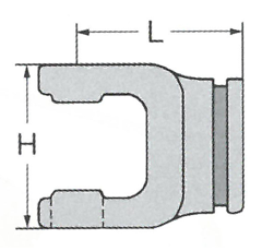 Rillengabel B50520B- 51,5 x 3,0 125103... Benzi