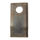 KM-Klinge links gekröpft 96x4 mm, 19 Loch KM96GEKL Deutsche EA-Qualität Härte 50+ 