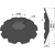 Disque crénelé ∅510x5 pour déchaumeur KUHN H2234350 adaptable - Blacksteel©