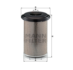 MANN  Luftfiltereinsatz C23440