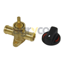 Robinet de chauffage+ pour téléscopique MANITOU 205238 adaptable