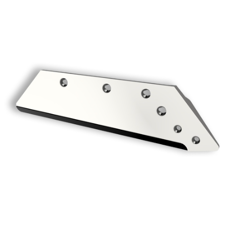 Soc carbure Droit à pointe boulonnée 16" pour charrue KUHN HUARD 622136 adaptable