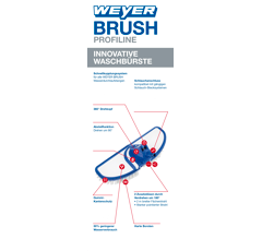 Waschbürste WEYER BRUSH PROFI LINE - Hart