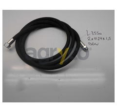 Tuyau hydraulique avec raccords pour téléscopique MANITOU 194491 adaptable