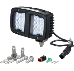 Phare de travail Rectangulaire 36 LED 10-30V 108W 5420 lumens pour FENDT adaptable