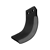 Lame gauche195x80mm pour Fraise/Rotavator MALETTI adaptable 