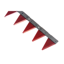 Couteau complet pour scies à colza 1350 mm adaptable