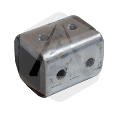 Gogue vigneron brut 561 - 51,5 x 51,5 x 100 mm adaptable